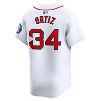 Boston Red Sox David Ortiz White Home 2022 Hall of Fame Nike MLB Limited Jersey