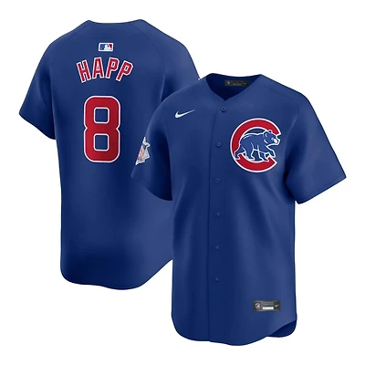 Chicago Cubs Ian Happ Royal Alternate Nike MLB Limited Jersey