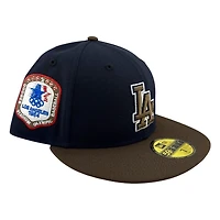 Los Angeles Dodgers Navy Two Tone 1984 Olympic Patch Grey UV New Era 59FIFTY Fitted Hat