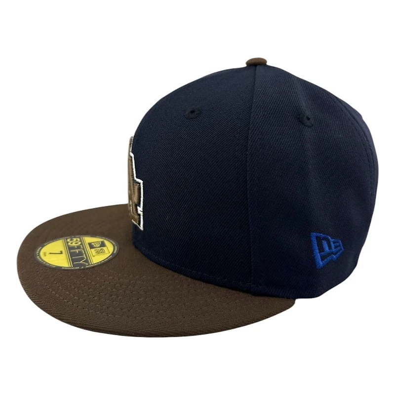 Los Angeles Dodgers Navy Two Tone 1984 Olympic Patch Grey UV New Era 59FIFTY Fitted Hat