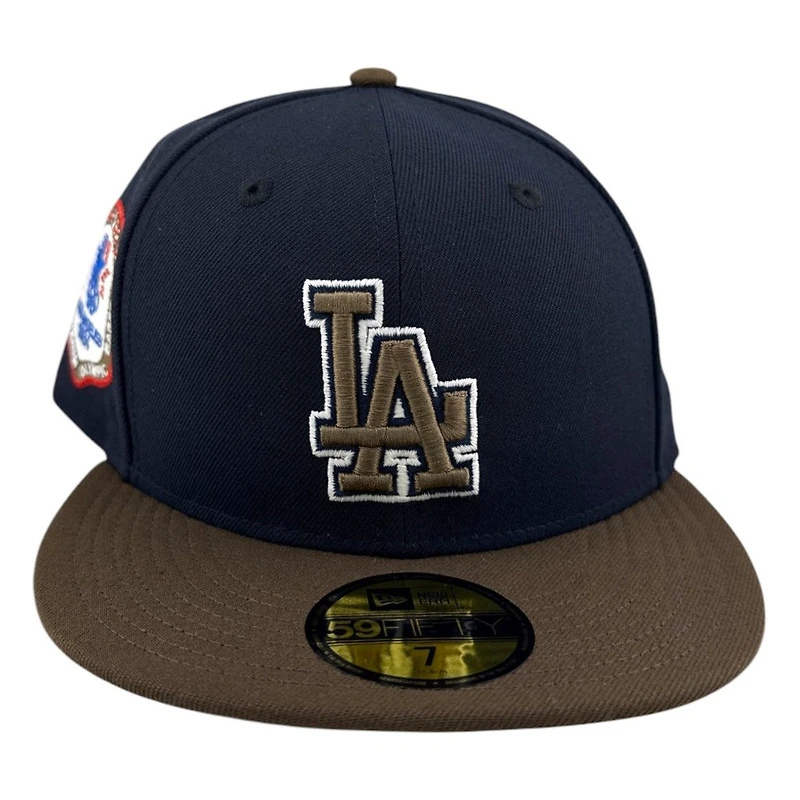 Los Angeles Dodgers Navy Two Tone 1984 Olympic Patch Grey UV New Era 59FIFTY Fitted Hat