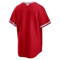 Los Angeles Angels Blank Red Nike Alternate Replica Jersey