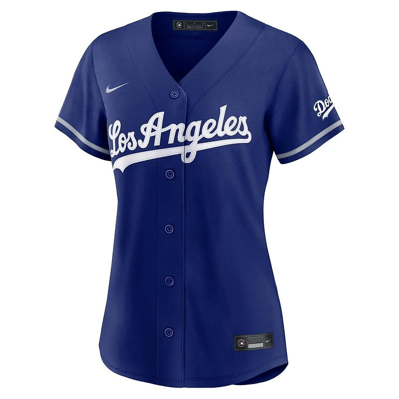 Women's Los Angeles Dodgers Royal Blue Blank Alternate Nike Stadium Jersey