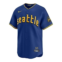 Seattle Mariners Ken Griffey Jr. Royal Blue City Connect Nike MLB Limited Jersey