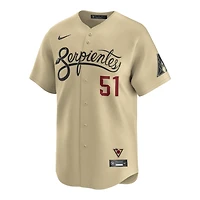Arizona Diamondbacks Randy Johnson Tan City Connect Nike MLB Limited Jersey