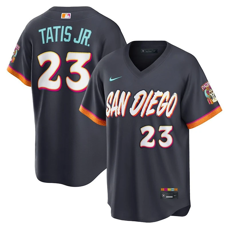 San Diego Padres Fernando Tatis Jr. Obsidian 2026 City Connect Nike Stadium Player Jersey