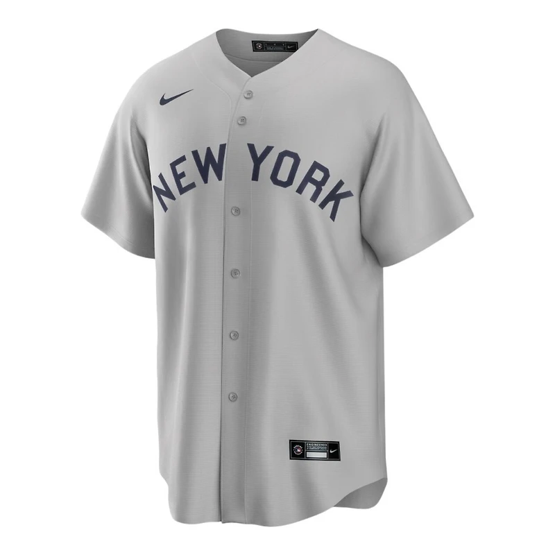 New York Yankees Giancarlo Stanton #27 Gray Field of Dreams Nike Replica Jersey