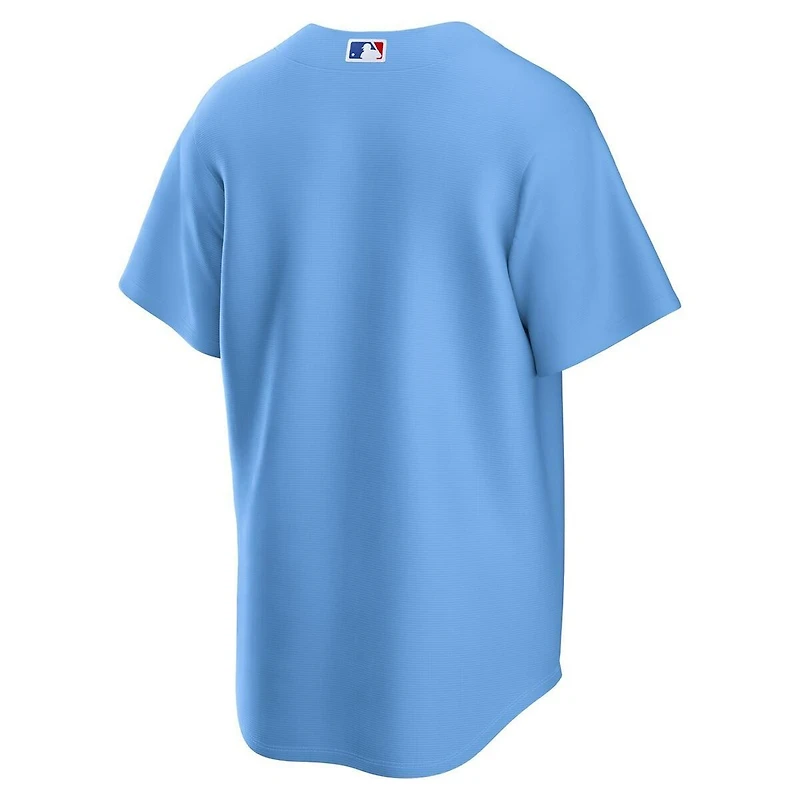 Chicago Cubs Light Blue Alternate Blank Nike Replica Jersey