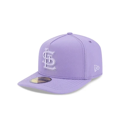 St. Louis Cardinals Purple Color Pack New Era 59FIFTY A-Frame Fitted Hat