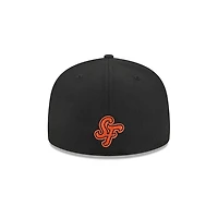 San Francisco Giants Black Wordmark City Connect 59FIFTY Fitted Hat