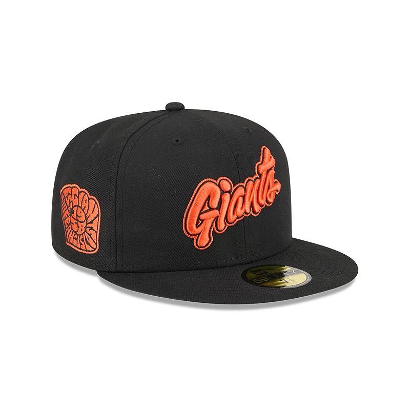San Francisco Giants Black Wordmark City Connect 59FIFTY Fitted Hat