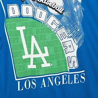 Los Angeles Dodgers Royal Blue Cooperstown Collection Logo Blast Mitchell & Ness Short Sleeve T-Shirt