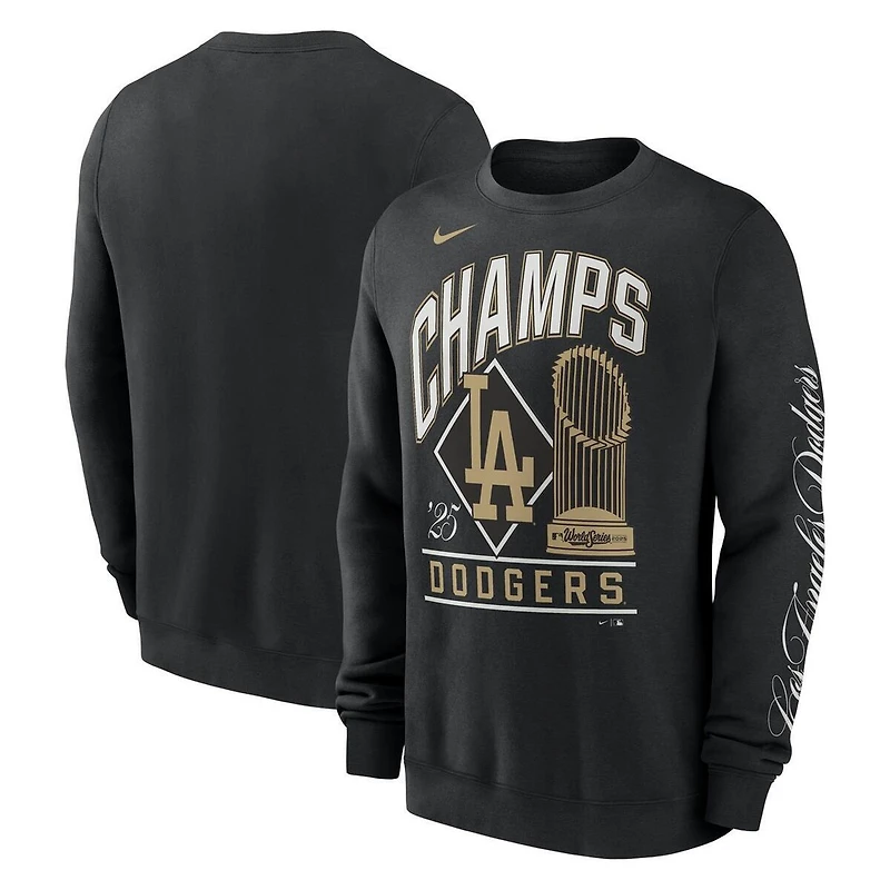 Los Angeles Dodgers Black 2026 Gold Collection Fleece Pullover Sweatshirt