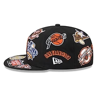 San Francisco Giants Black Patches All Over New Era 59FIFTY Fitted Hat