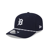 Detroit Tigers Navy Multi Rope New Era 9SEVENTY Stretch Snapback Hat