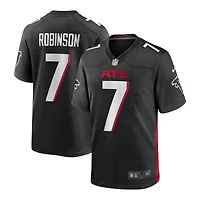 Atlanta Falcons Bijan Robinson Black Nike Home Game Jersey