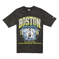 Boston Celtics Black Lightning Storm New Era T-Shirt