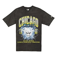Chicago Bulls Black Lightning Storm New Era T-Shirt
