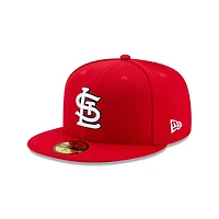 Youth St. Louis Cardinals Red Authentic Collection On-Field Game New Era 59FIFTY Fitted Hat