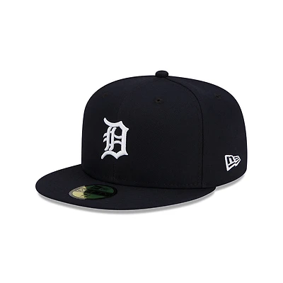 Youth Detroit Tigers Navy Authentic Collection On-Field Game New Era 59FIFTY Fitted Hat
