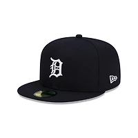 Youth Detroit Tigers Navy Authentic Collection On-Field Game New Era 59FIFTY Fitted Hat