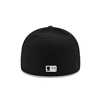 Youth Chicago White Sox Black Authentic Collection On-Field Game New Era 59FIFTY Fitted Hat