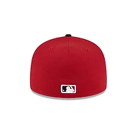 Youth Arizona Diamonbacks Red and Black Authentic Collection On-Field Game New Era 59FIFTY Fitted Hat