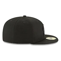 Los Angeles Dodgers Black Basic "D" Logo New Era 59FIFTY Fitted Hat