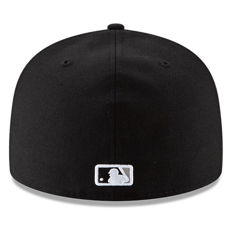 Chicago White Sox Black Wool New Era 59FIFTY Fitted Hat