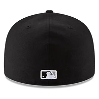 Chicago White Sox Black Wool New Era 59FIFTY Fitted Hat