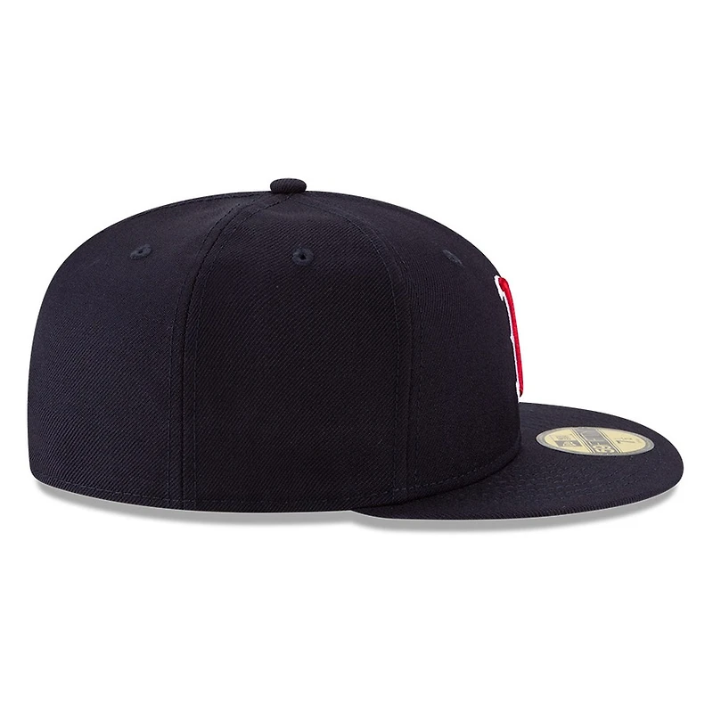 Boston Red Sox Navy Wool New Era 59FIFTY Fitted Hat