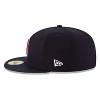 Boston Red Sox Navy Wool New Era 59FIFTY Fitted Hat