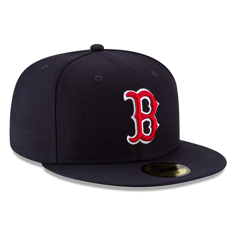 Boston Red Sox Navy Wool New Era 59FIFTY Fitted Hat