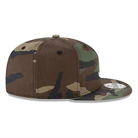 Atlanta Braves Woodland Camo Basic New Era 9FIFTY Snapback Hat