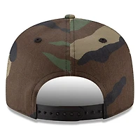 Atlanta Braves Woodland Camo Basic New Era 9FIFTY Snapback Hat