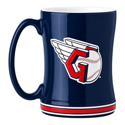 Cleveland Guardians Team Color Relief Mug