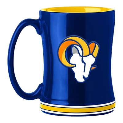 Los Angeles Rams Team Color Relief Mug