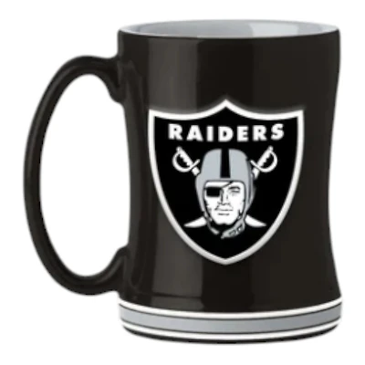 Las Vegas Raiders Team Color Relief Mug