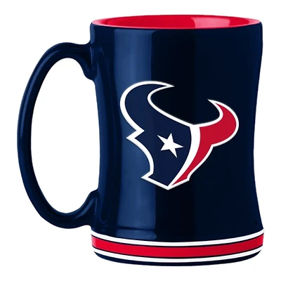 Houston Texans Team Color Relief Mug