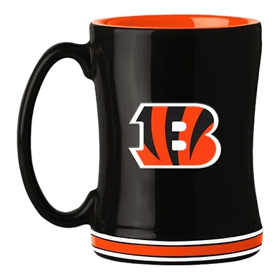 Cincinnati Bengals Team Color Relief Mug