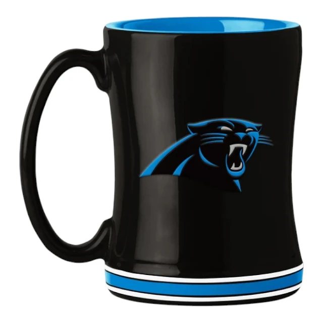 Carolina Panthers Team Color Relief Mug