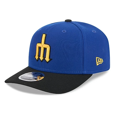 Seattle Mariners Royal Blue City Connect New Era 9SEVENTY Stretch-Snap Hat