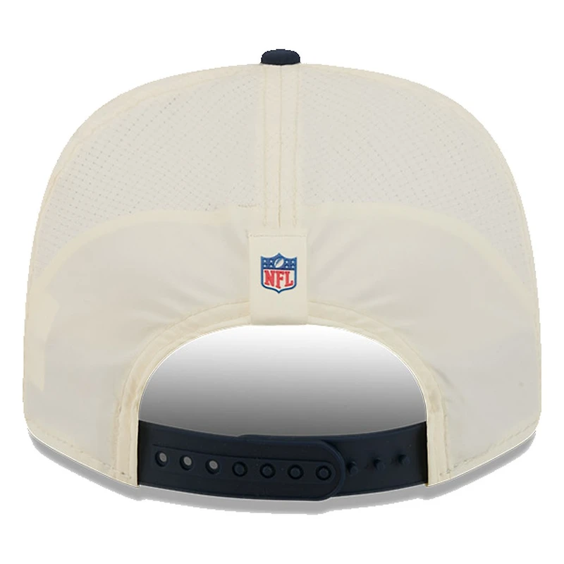 Seattle Seahawks Cream and Navy 2026 NFL Training Camp New Era 9SEVENTY Adjustable Hat