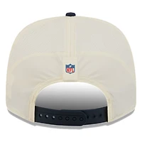 Seattle Seahawks Cream and Navy 2026 NFL Training Camp New Era 9SEVENTY Adjustable Hat