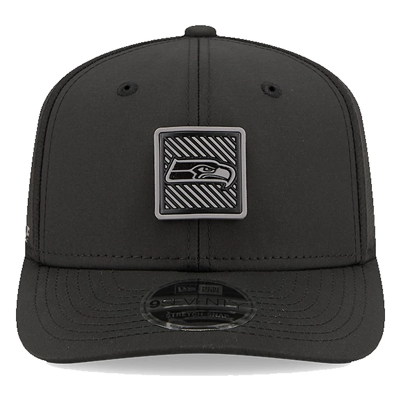 Seattle Seahawks Black 2026 NFL Training Camp New Era 9SEVENTY Adjustable Hat