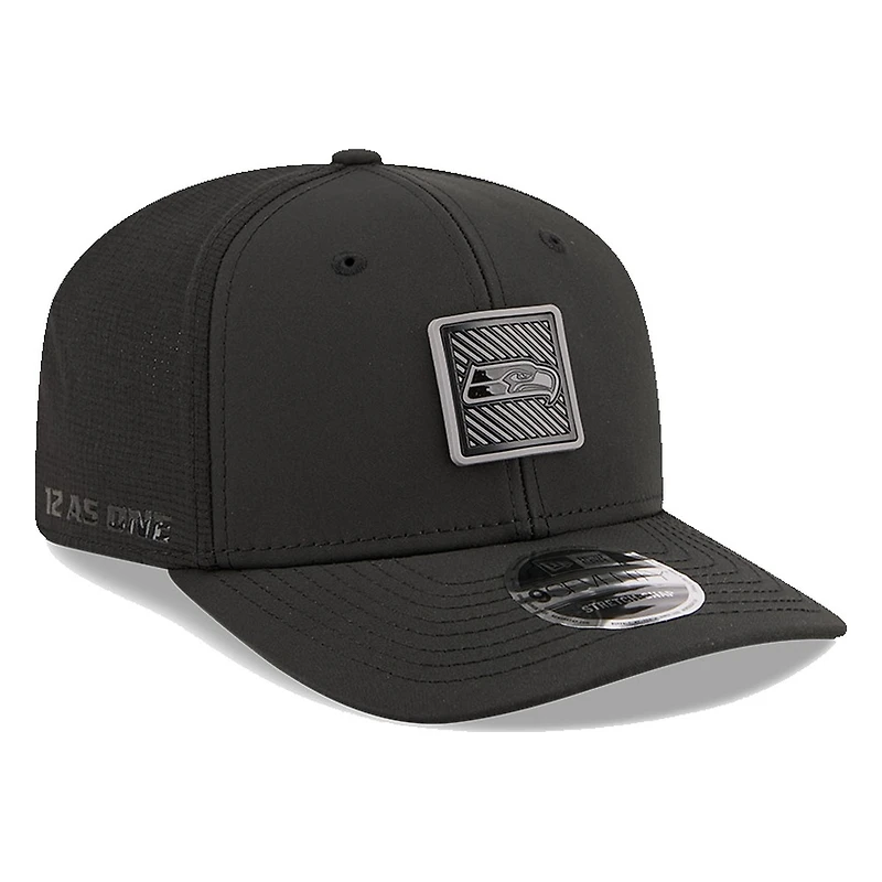 Seattle Seahawks Black 2026 NFL Training Camp New Era 9SEVENTY Adjustable Hat