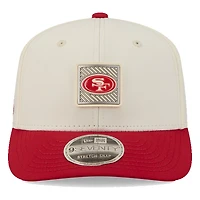 San Francisco 49ers Cream and Scarlet 2026 NFL Training Camp New Era 9SEVENTY Adjustable Hat
