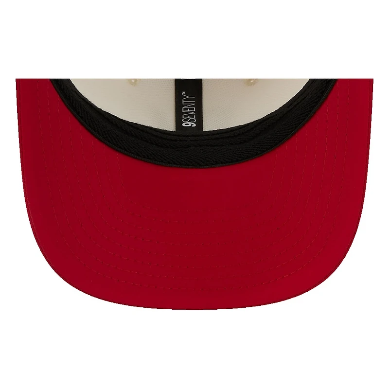 San Francisco 49ers Cream and Scarlet 2026 NFL Training Camp New Era 9SEVENTY Adjustable Hat