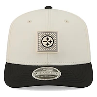 Pittsburgh Steelers Cream and Black 2026 NFL Training Camp New Era 9SEVENTY Adjustable Hat