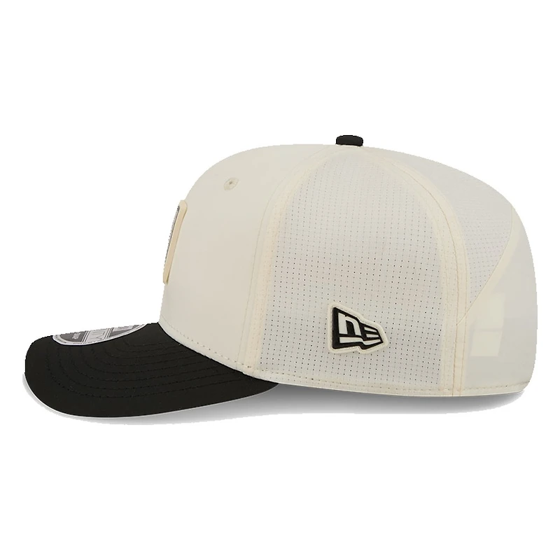 Pittsburgh Steelers Cream and Black 2026 NFL Training Camp New Era 9SEVENTY Adjustable Hat